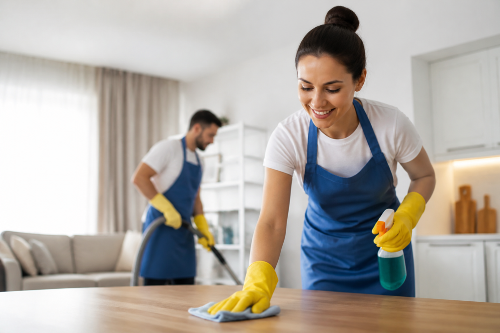 SEO para Cleaning Services nos EUA: Guia Completo 2 Gráfico digital sobre SEO para serviços de limpeza nos EUA