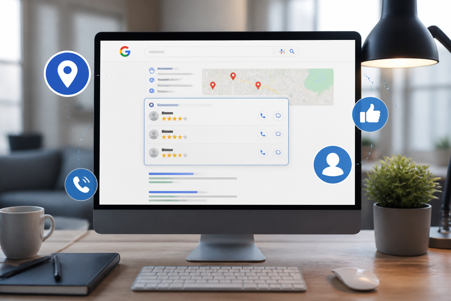 Guia Completo: Criar Conta no Google Local Services Ads 1 Guia Completo para Criar uma Conta no Google Local Services Ads — tela de computador com página do Google