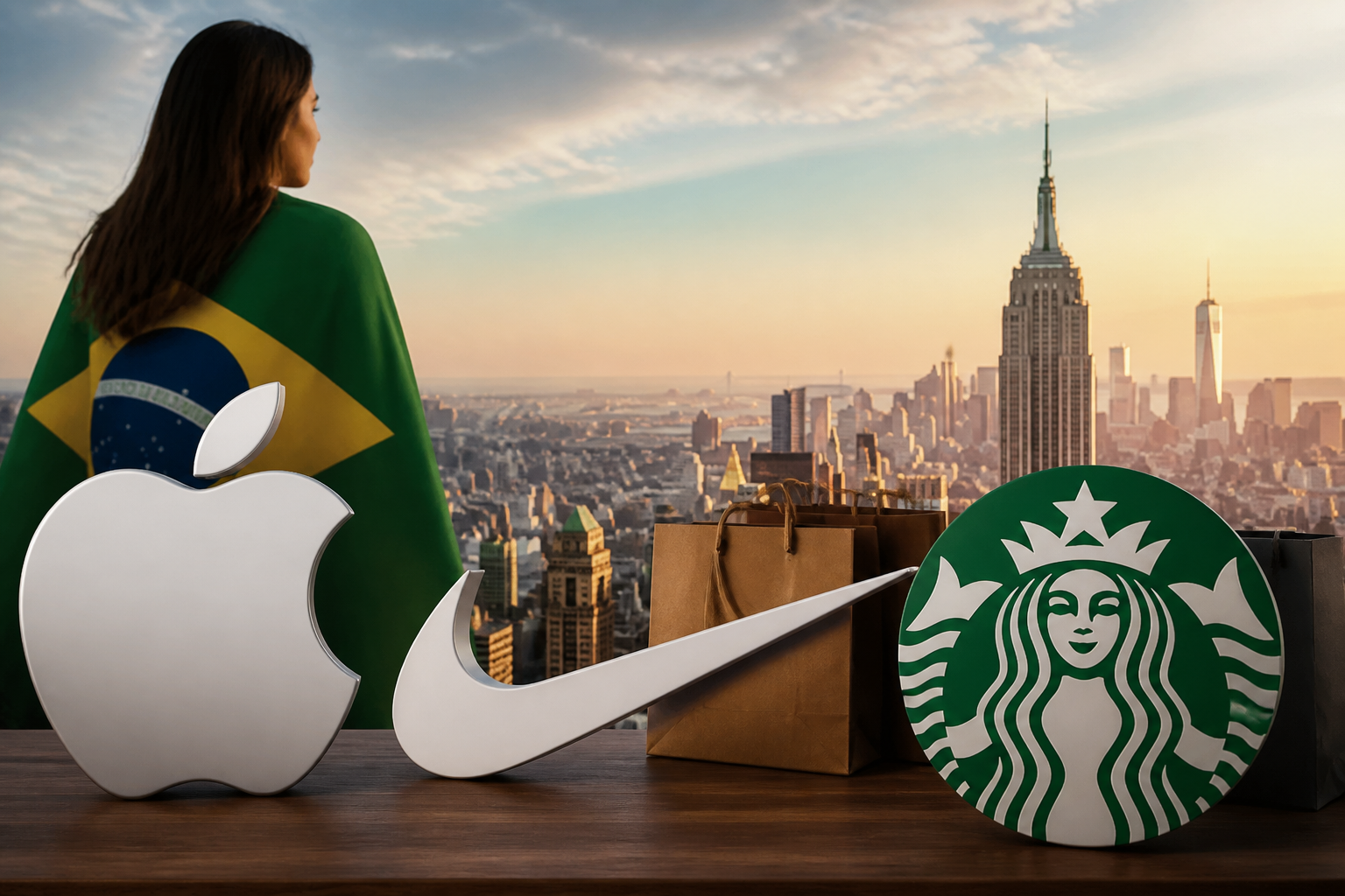 Branding Negócios Brasileiros EUA: Guia Completo 2 identidade visual para imigrantes — Logotipos de marcas famosas que usam storytelling eficaz em suas campanhas